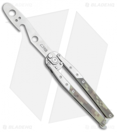CRJB Cutlery Automatic Butterfly Tool Camo G-10 (4" SW) J1908-CG