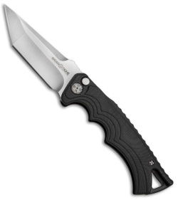 Brian Tighe & Friends Large Tighe Fighter Tanto Auto Knife Black G-10 (3.7" SW)