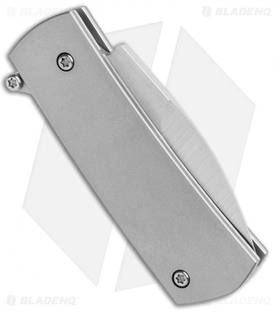 D Rocket Design Shamsher Paw Claw Automatic Knife Titanium (2" Satin)