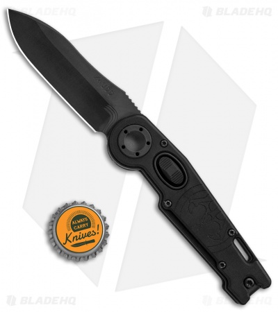 G&G Hawk MUDD Automatic Knife Black G-10 (3.25" Black)