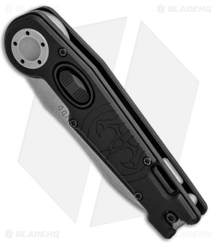 G&G Hawk MUDD Automatic Knife Black G-10 (3.25" Stonewash)