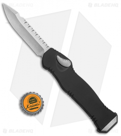 Heretic Knives Hydra OTF Automatic Knife Black (3.625" Stonewash)