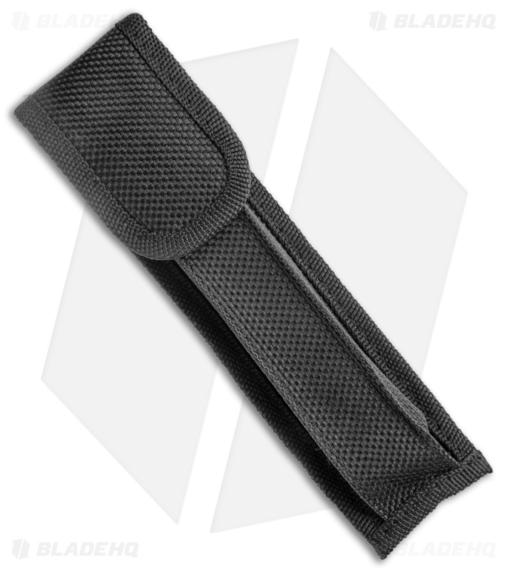 11" Italian Stiletto OTF Automatic Knife Black Smoke Abyss (4.9" Satin) Bayo