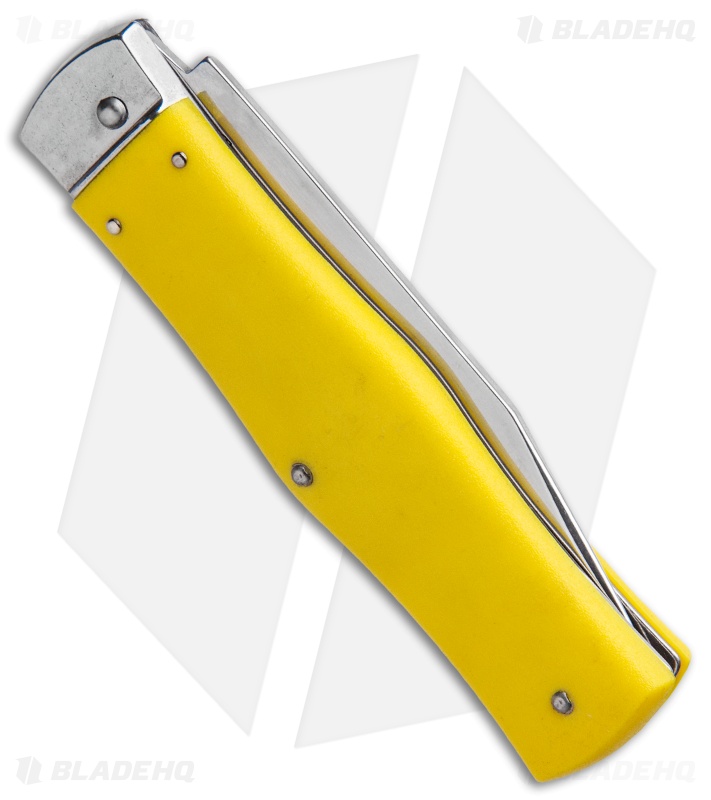 Mikov 241 Predator - Automatic Knife | Yellow + Clip Point | Blade HQ