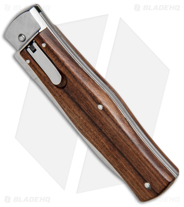 Mikov 241 Predator Leverlock Automatic Knife Wood (3.75 ...