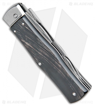 Mikov 241 Predator Multi-Tool Automatic Knife Buffalo Horn (3.75" Polish)