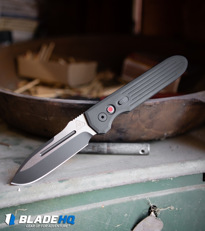 Prometheus Design Werx Invictus Automatic Knife Black (3.5