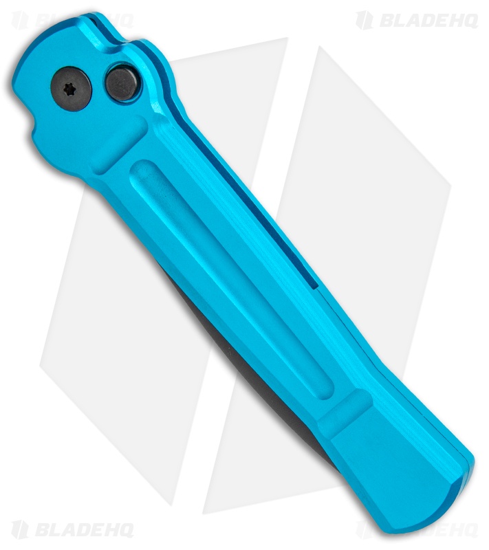AKC X-treme Ace Automatic Knife Light Blue (3.6" Black)
