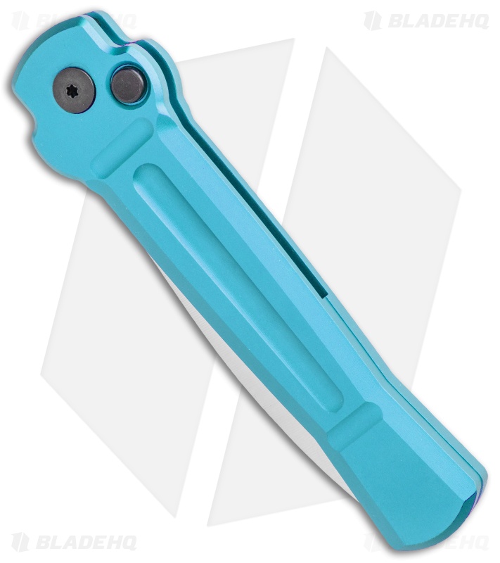 AKC X-treme Ace Automatic Knife Light Blue (3.6" Satin)