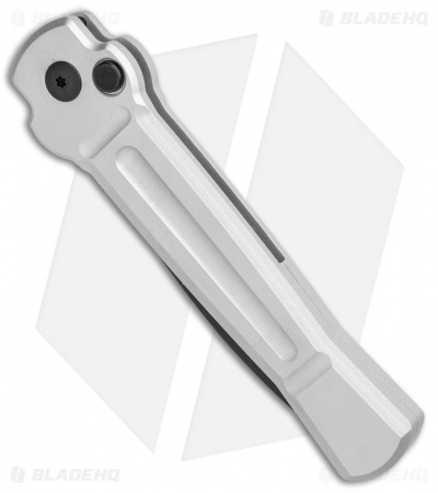 AKC X-treme Ace Automatic Knife Silver Black  