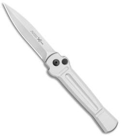 AKC X-treme Ace Automatic Knife Silver (3.6" Satin)