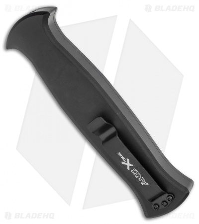 AKC X-treme EVO Dagger OTF Automatic Knife Black w/ Pocket Clip (3.5" Black)