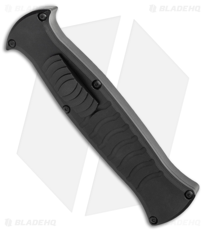 AKC X-treme EVO Dagger OTF Automatic Knife Black w/ Pocket Clip (3.5" Black)