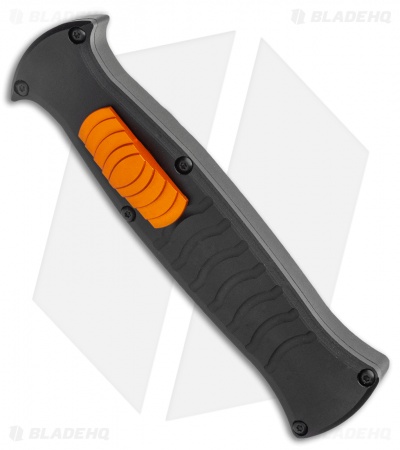 AKC X-treme EVO OTF Automatic Knife Black / Orange Slide (3.5" Black) Dagger