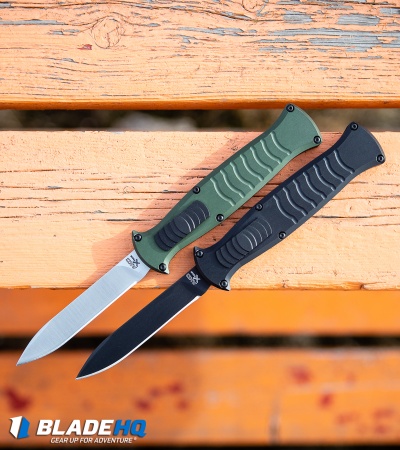 AKC X-treme EVO OTF Automatic Knife Black w/ Pocket Clip (3.5" Black)