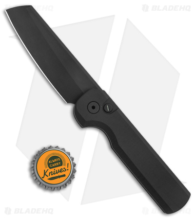 Arcform Slimfoot Operator Automatic Knife Black w/Tritium (3.1" Black 154CM)