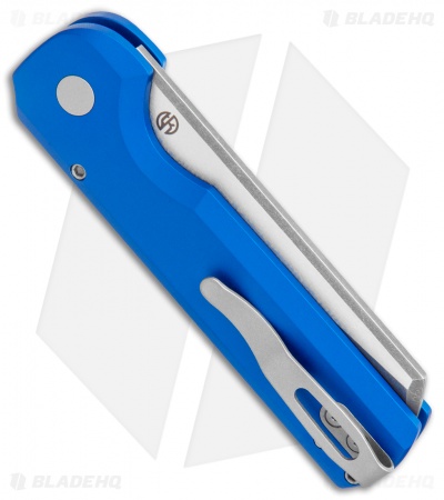 Arcform Slimfoot Automatic Knife Blue Aluminum (3.1" Acidwash)
