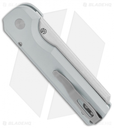 Arcform Slimfoot Automatic Knife Grey Aluminum (3.1" Stonewash)