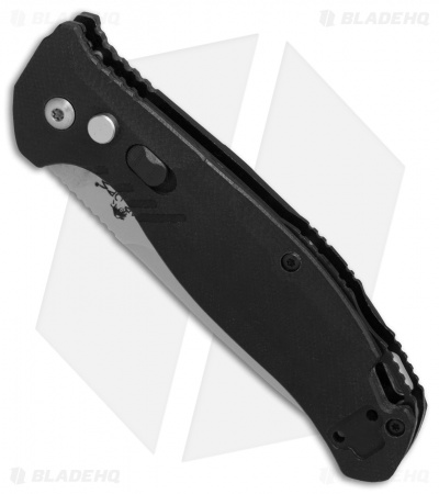 Bear OPS Bold Action XI  Automatic Knife Black G-10 (3.25" Bead Blast) 