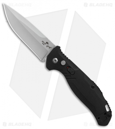 Bear OPS Bold Action XI  Automatic Knife Black G-10 (3.25" Bead Blast) 