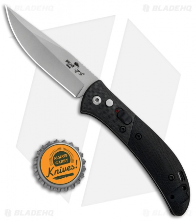 Bear OPS Bold Action IX Automatic Knife Black G-10/ CF (2.8" Bead Blast) 