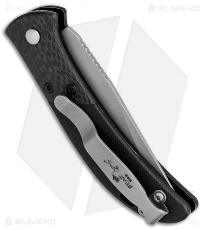 Bear OPS Bold Action IX Automatic Knife Black G-10/ CF (2.8" Bead Blast) 