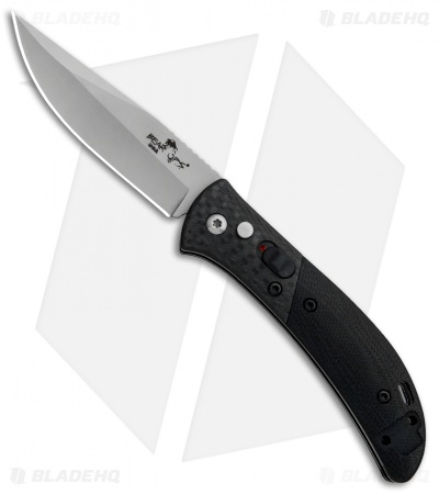 Bear OPS Bold Action IX Automatic Knife Black G-10/ CF (2.8" Bead Blast) 