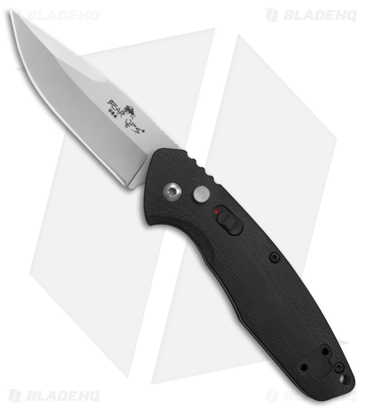 Bear OPS Bold Action X Automatic Knife Black G-10 (2.6" Bead Blast) 