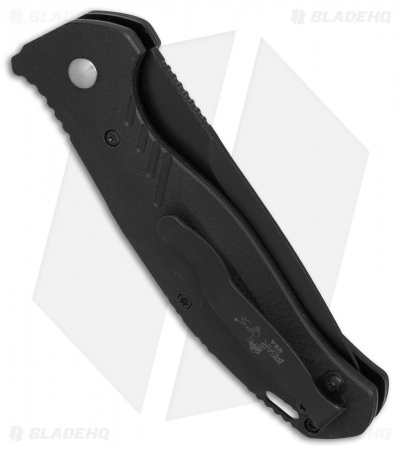 Bear OPS Bold Action XI  Automatic Knife Black G-10 (3.25" Black) 