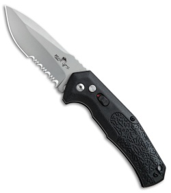 Bear Ops Bold Action VI  Automatic Knife Black (3.25" Bead Blast) AC-600-B7-P