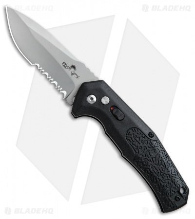 Bear Ops Bold Action VI  Automatic Knife Black (3.25" Bead Blast) AC-600-B7-P