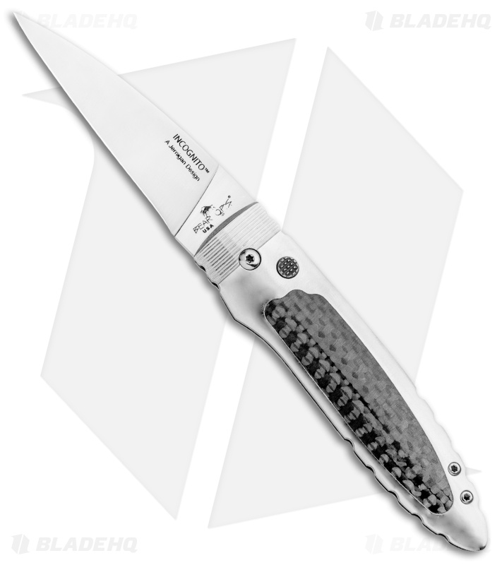 Bear Ops Jernigan Incognito Bold Action VIII Automatic Knife CF  (2.75" Satin) 
