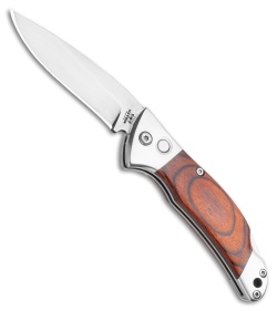 Bear and Son Automatic Lockback Knife Rosewood  (2.75" Satin)