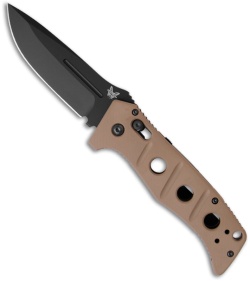 Benchmade 2750 Adamas Automatic Knife Tan (3.82" Black) 2750BKSN