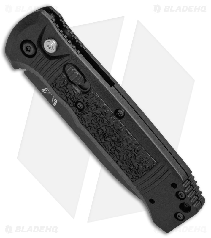 Benchmade 4400BK Casbah Automatic Knife Black Grivory (3.4" Black) 
