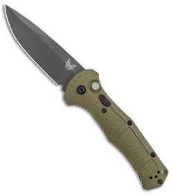 Benchmade Claymore Automatic Knife OD Green Grivory (3.6&quot; Black) 9070BK-1 | 148619