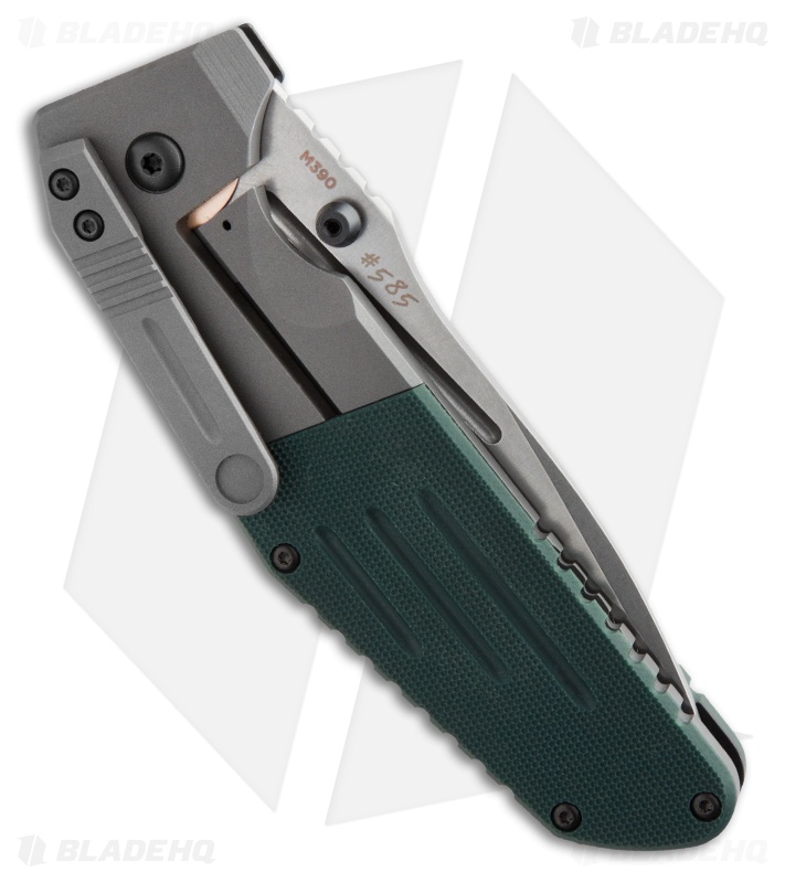 Benchmade Gold Class Dual-Action Automatic Knife (3.9" Stonewash) 7505-132