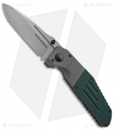 Benchmade Gold Class Dual-Action Automatic Knife (3.9" Stonewash) 7505-132