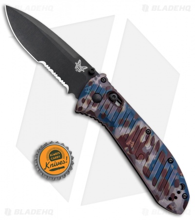 Benchmade Presidio II Limited Edition Knife Rustic (3.7" Black Serr) 570BK-1801