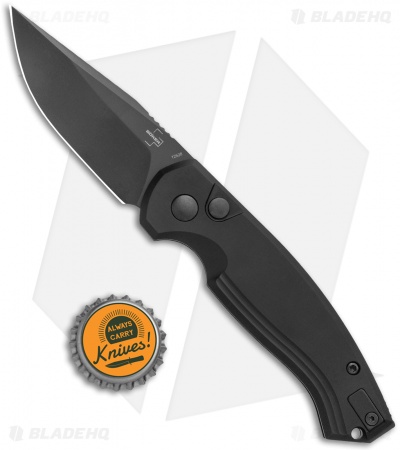 Boker Plus Vox Karakurt Automatic Knife Black Aluminum (3" Black) 01BO365