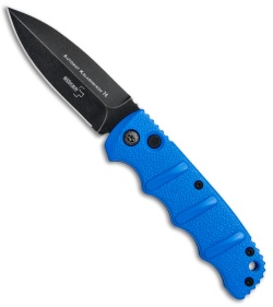 Boker Kalashnikov Dagger Automatic Knife Blade HQ Blue (3.25" Smokewash D2)