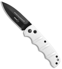 Boker Kalashnikov Dagger Automatic Knife Imperial White (3.25&quot; Black D2) | 85491