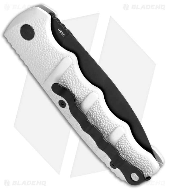 Boker Kalashnikov Dagger Automatic Knife Imperial White (3.25" Black D2)