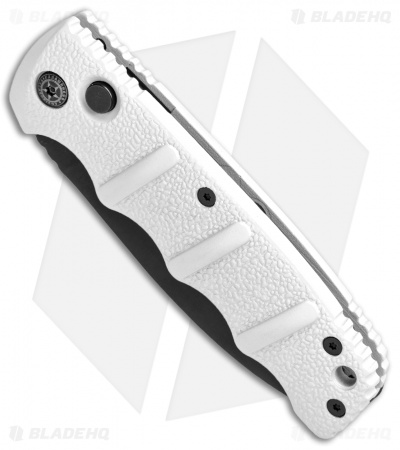 Boker Kalashnikov Dagger Automatic Knife Imperial White (3.25" Black D2)