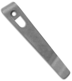 Flytanium Pocket Clip for Boker Kalashnikov - Stonewashed Titanium