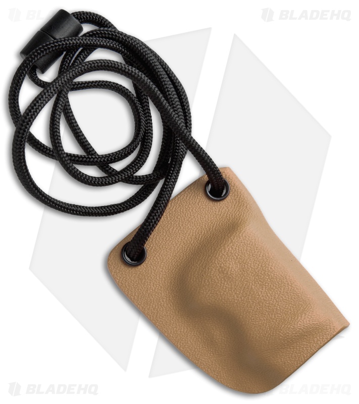 Linos Kydex Sheath for Boker Kalashnikov w/ Neck Cord - Tan