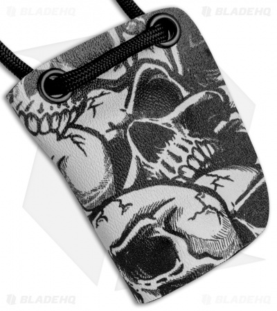 Linos Kydex Skull Sheath for Boker Kalashnikov Knife w/ Black Neck Cord KALS