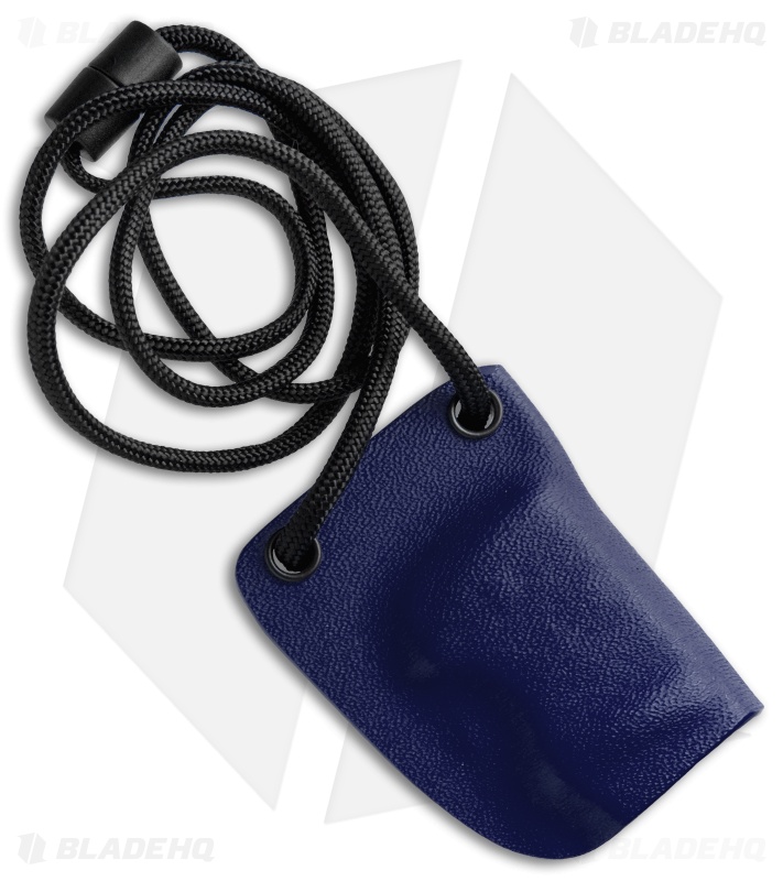 Linos Kydex Sheath for Boker Kalashnikov w/ Neck Cord - Blue KALS