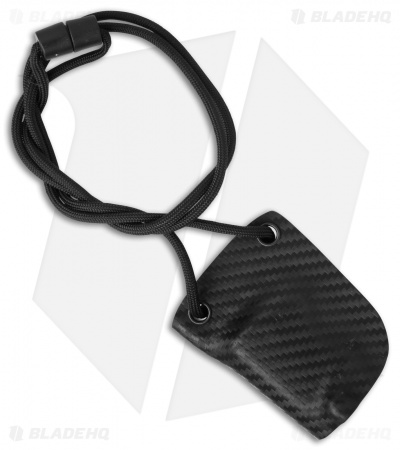 Linos Kydex Sheath for Boker Kalashnikov w/ Neck Cord - Carbon Fiber