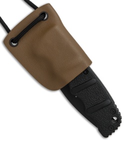 Linos Kydex Sheath for Boker Kalashnikov w/ Neck Cord - Coyote Brown